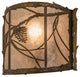 12W Whispering Pines Wall Sconce