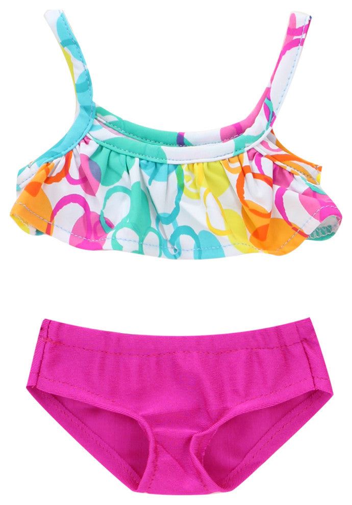Bikini and Beach Accessories Set for 18" Doll