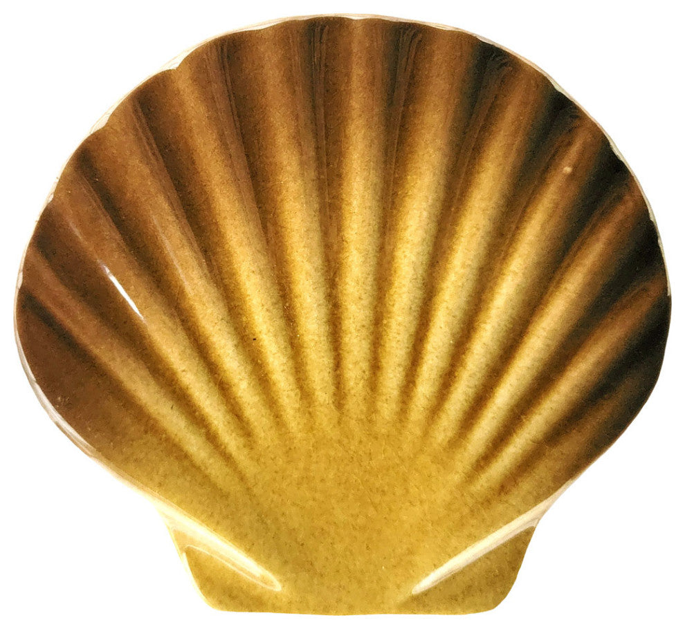 Mini Seashell Ceramic Swimming Pool Mosaic, Tan