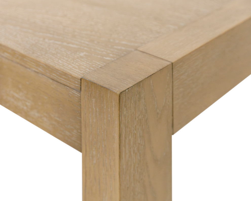 Modern Wood L-Shape Pedestal Desk With Right Facing Open Return, Light Brown