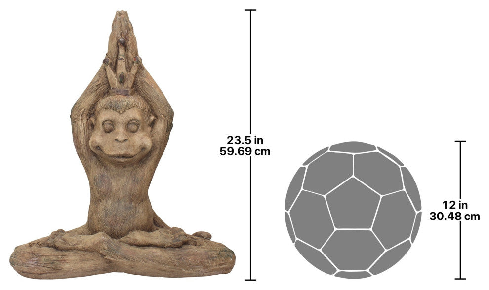 Monkey Mantra Zen Animal Statue