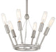 George Kovacs P1686-084, Royalty, 1-Light Semi Flush