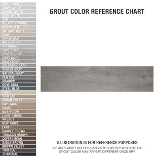 Ella Hill Grey Ceramic Floor and Wall Tile Sample