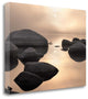 "Silver And Gold" By Elizabeth Carmel, Giclee Print on Gallery Wrap Canvas