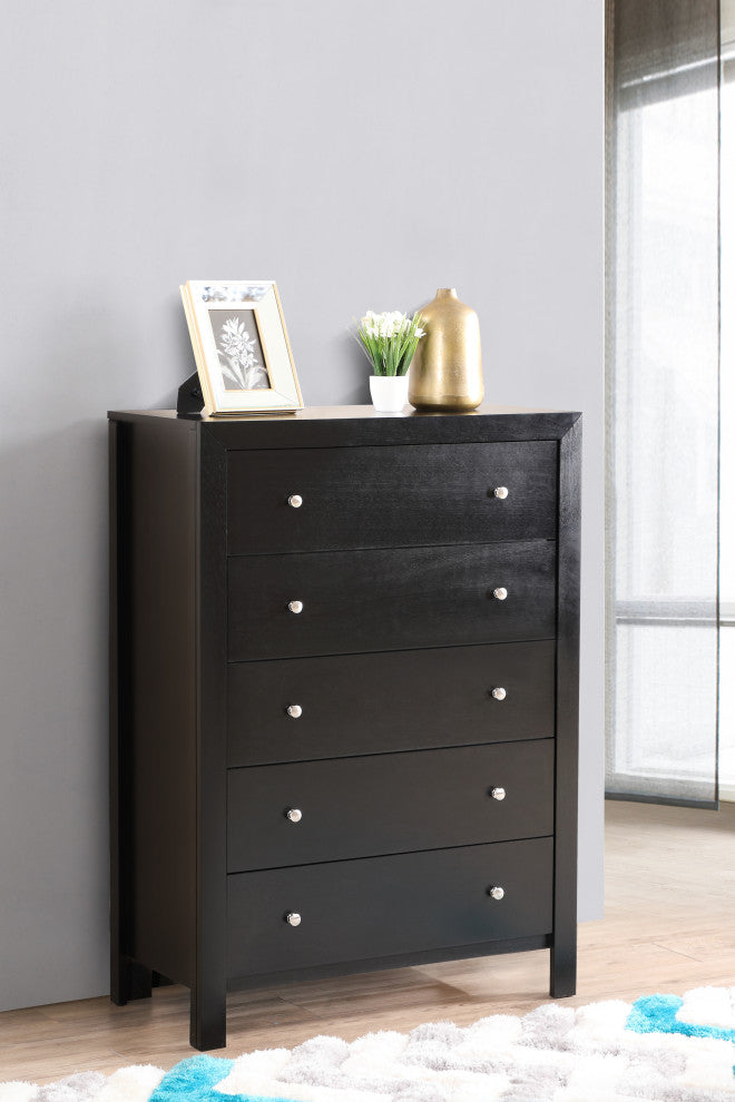 Lifestyle image showing the dresser in a real room setting.