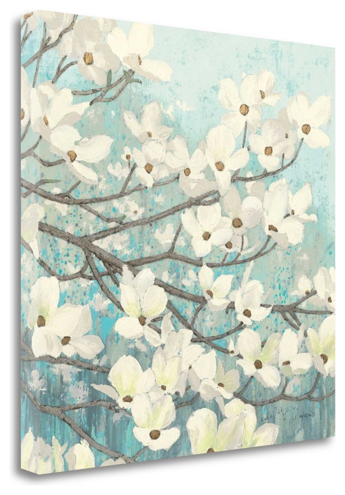 "Dogwood Blossoms II" By James Wiens, Giclee Print on Gallery Wrap Canvas