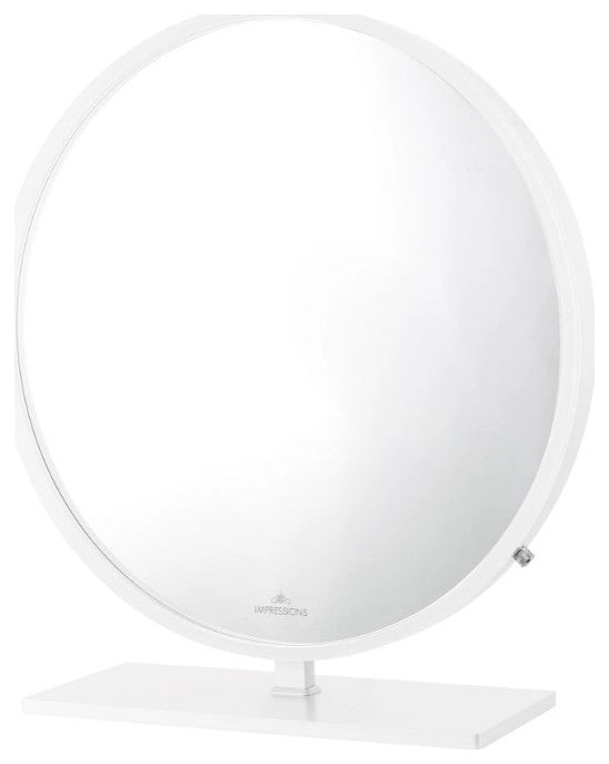 Monarch Pro Vanity Mirror, White, Led Strip Light