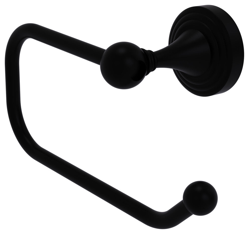 Sag Harbor European Style Toilet Tissue Holder, Matte Black