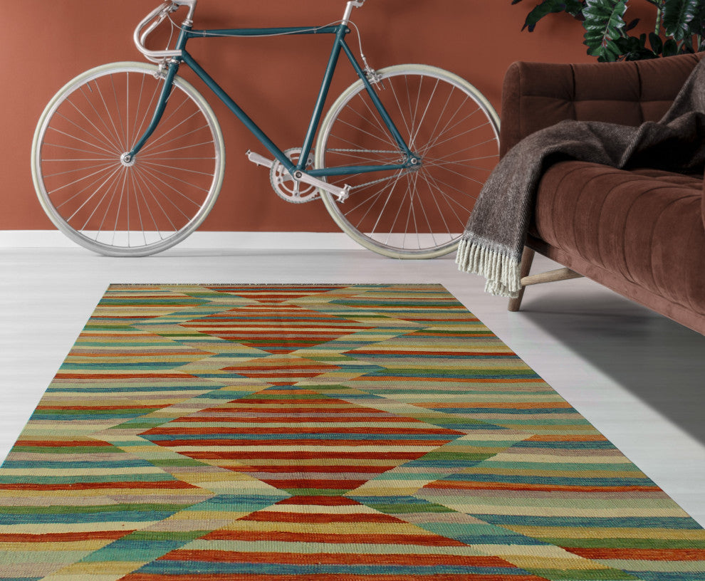 Winchester Kilim Cranston Rust Rug