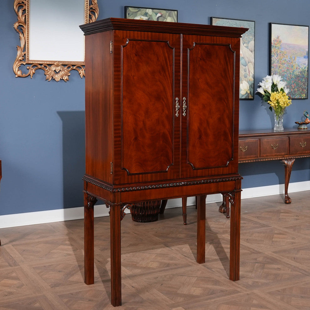 Bar/Liquor Cabinet, Mahogany