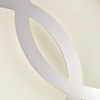 CHLOE Lighting BRONX Transitional 2-Light Chrome Semi-Flush Fixture