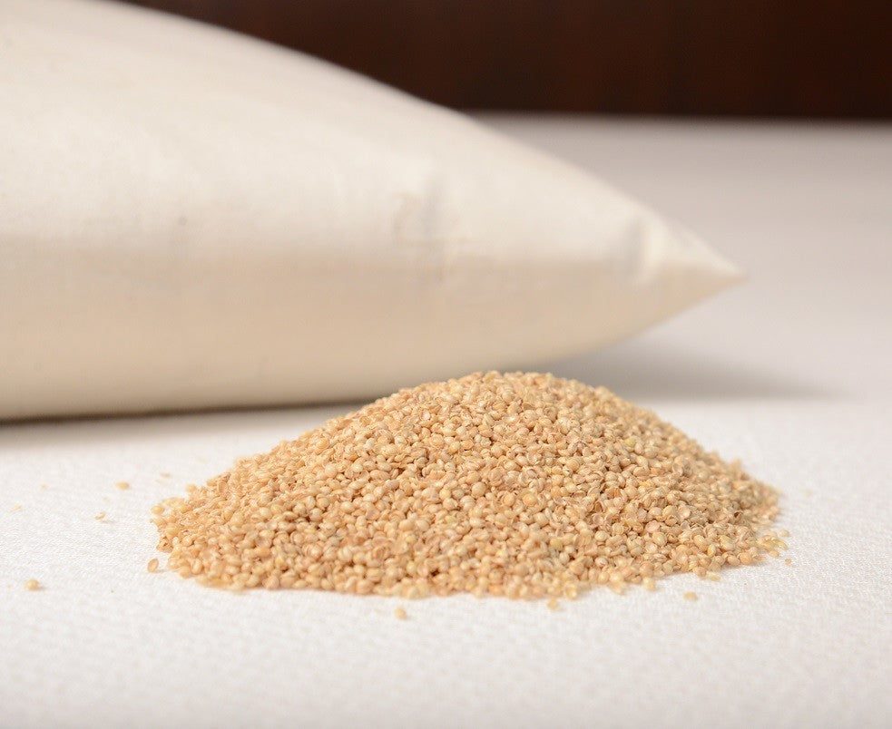 Comfort Millet Pillow with Wool