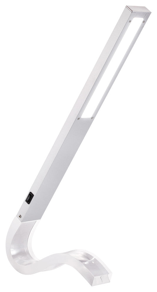 The Wave 19" Modern LED Desk Lamp With Night Light