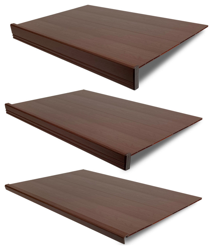 Renew 2ft Wire Shelf Cover Kit - Mahogany