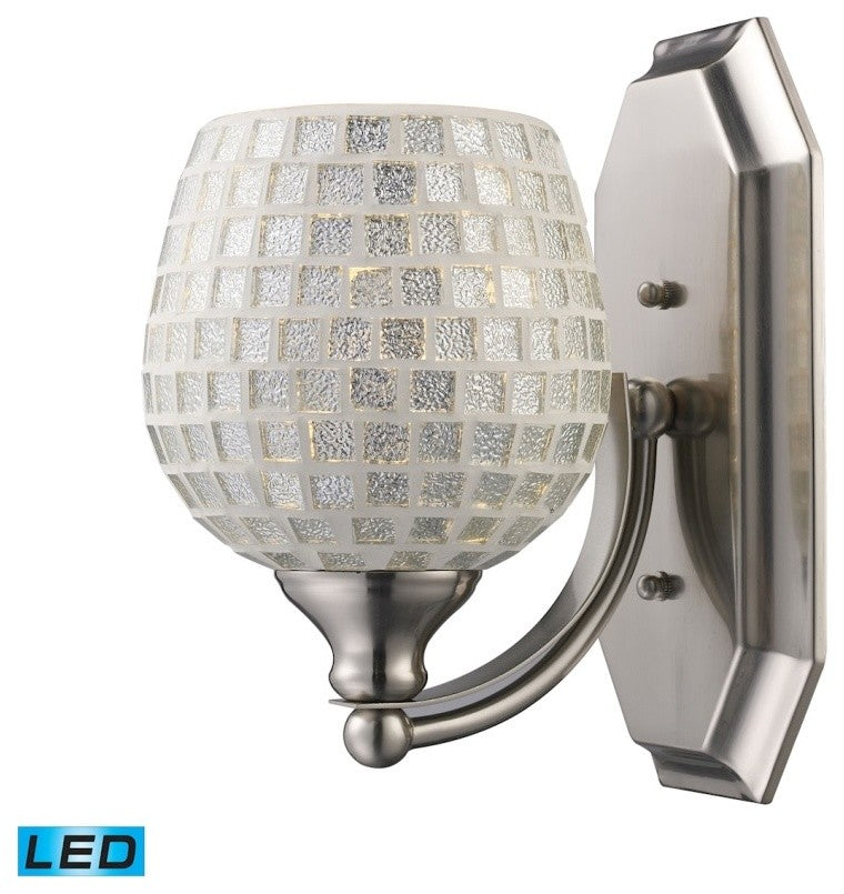 ELK Lighting Bath And Spa 1-Light Vanity Light - 570-1N-SLV-LED