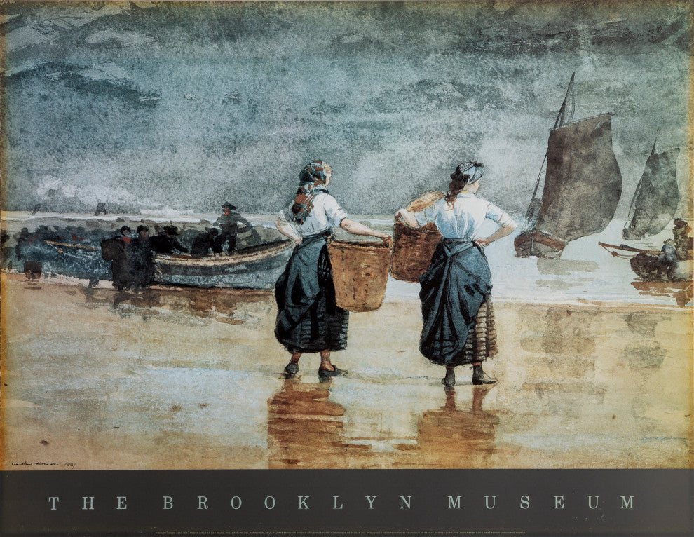 The Brooklyn Museum Fisher Girls, Winslow Homer