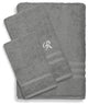 Denzi 3-Peice Towel Set Monogrammed Letter, R
