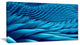 Abstract Blue Wavy Background, Abstract Canvas Art Print, 40x20