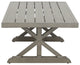 Jones Outdoor Aluminum Coffee Table
