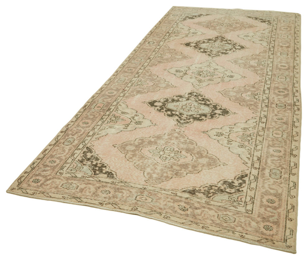 Rug N Carpet - Handmade Oriental 4' 8" x 11' 1" Tribal Runner Rug