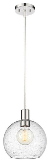 Zlite 7501P10-PN 1-Light Pendant, Clear Seedy