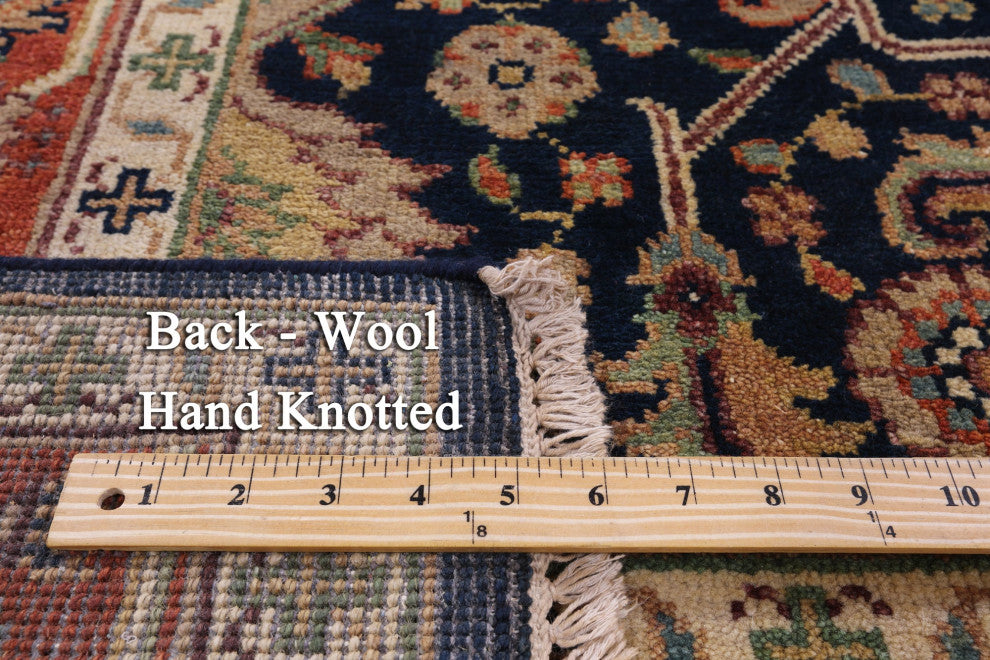 6' 1" X 8' 10" Heriz Serapi Handmade Wool Rug - Q16009