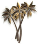 Coastal Home Decor 'Palasari  Palms Triple' - SST Steel Beach Palm Trees Art