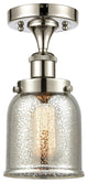 Innovations Lighting 916-1C-PN-G58-LED Small Bell 1 Light Semi-Flush Mount