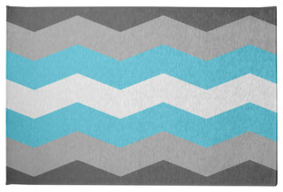 Demi Boy Chevron Chenille Rug, Demi Boy Chevron, 2'x3'