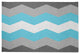 Demi Boy Chevron Chenille Rug, Demi Boy Chevron, 2'x3'