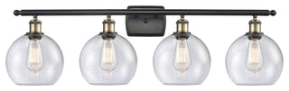 Innovations Lighting 516-4W-BAB-G124-8 Athens 4 Light 36" Bath Vanity Light