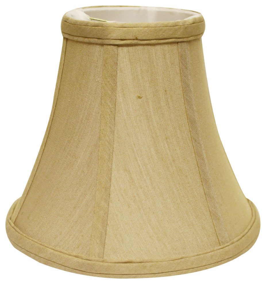 10" Pale Brown Premium Bell No Slub Lampshade