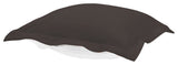 Seascape Puff Ottoman Cushion, Charcoal