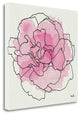 "Watercolor Floral III" By Moira Hershey, Giclee Print on Gallery Wrap Canvas