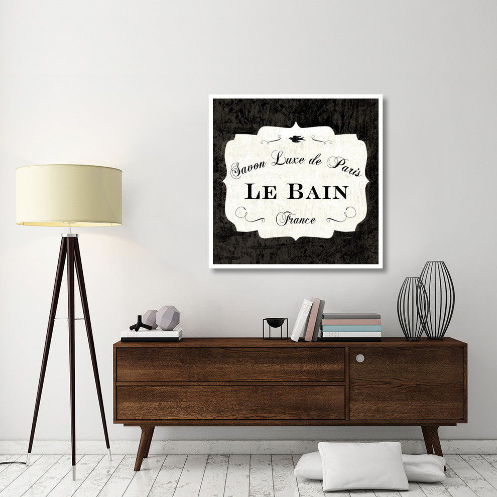"Le Bain Luxe II Square" Digital Paper Print by Sue Schlabach, 42"x42"