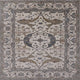 Ahgly Company Indoor Square Mid-Century Modern Area Rugs, 7' Square