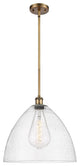 Innovations 516-1S-BB-GBD-164-LED 1-Light Pendant, Brushed Brass