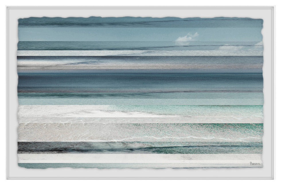 "Himara" Framed Painting Print, 24"x16"