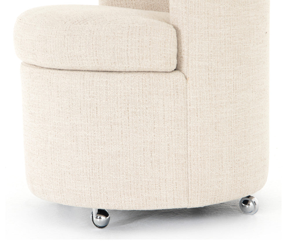 Gloria Dining Chair, Hampton Cream