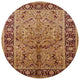 Ahgly Company Indoor Round Mid-Century Modern Area Rugs, 8' Round