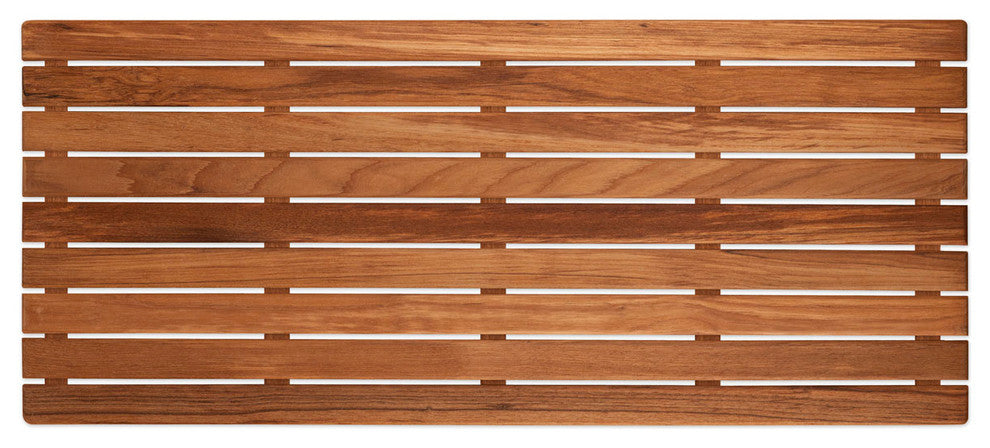 Plantation Teak Bath Mat, 32"x14"