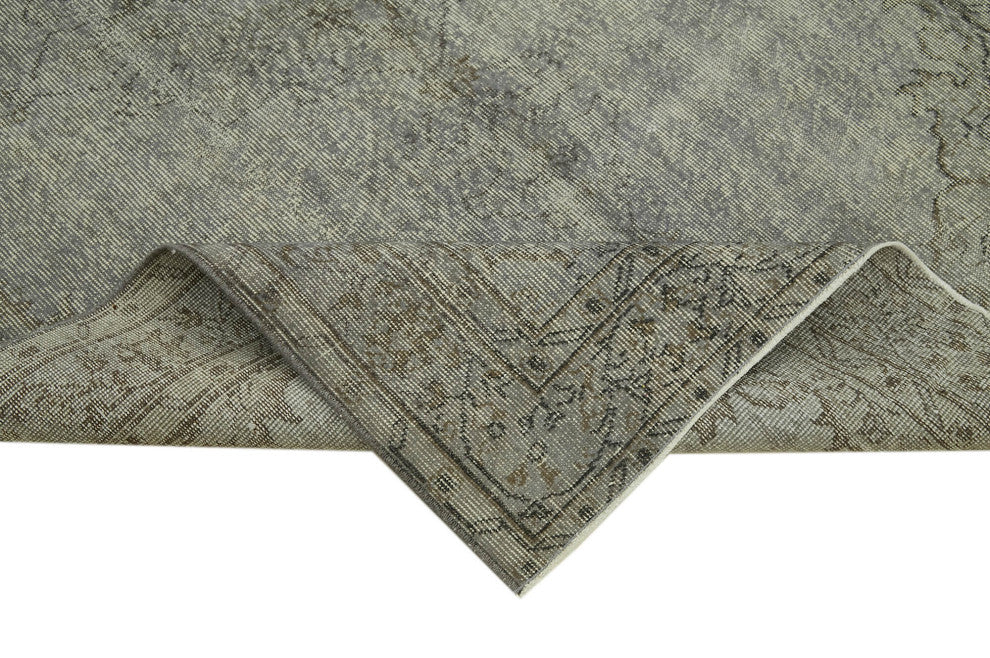 Rug N Carpet - Handwoven Turkish 4' 11'' x 8' 1'' Contemporary Over dyed Rug