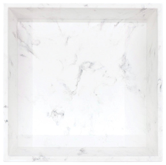 Transolid SSP1414-47 SaraMar 14-in x 14-in Storage Pod, White Venito