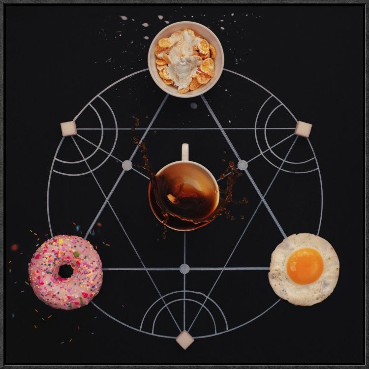 Breakfast Alchemy, 24"x24"
