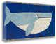 "Wendell The Whale" By Casey Craig, Giclee Print on Gallery Wrap Canvas