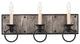 Laramie 19x10" 3-Light Rustic Lodge Wall-Light by Kalco