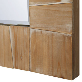 Uttermost 09962 Ayanna 43-3/4" W x 73-3/4" H Rectangular Framed - Solid Fir /