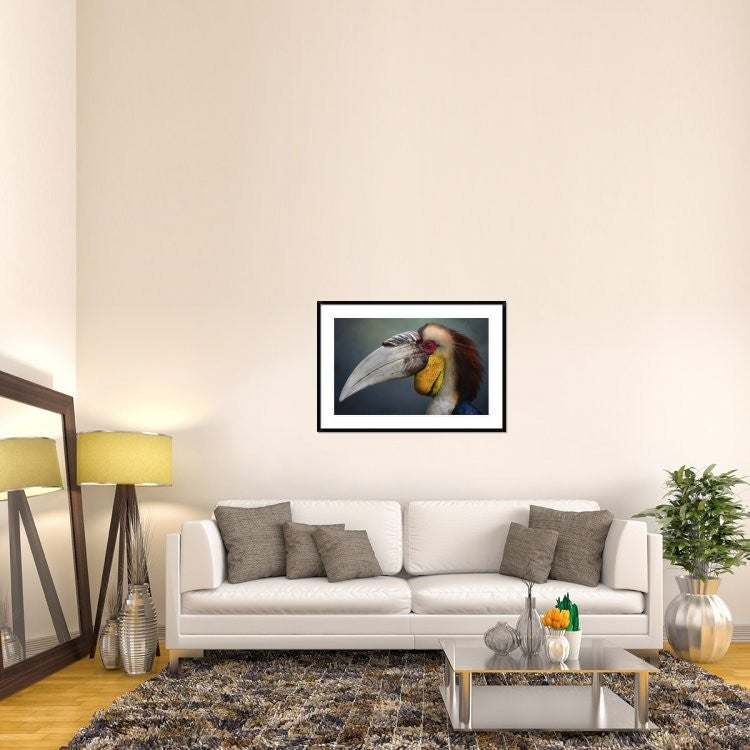 "Jabrix" Framed Digital Print by Fahmi Bhs, 44x30"