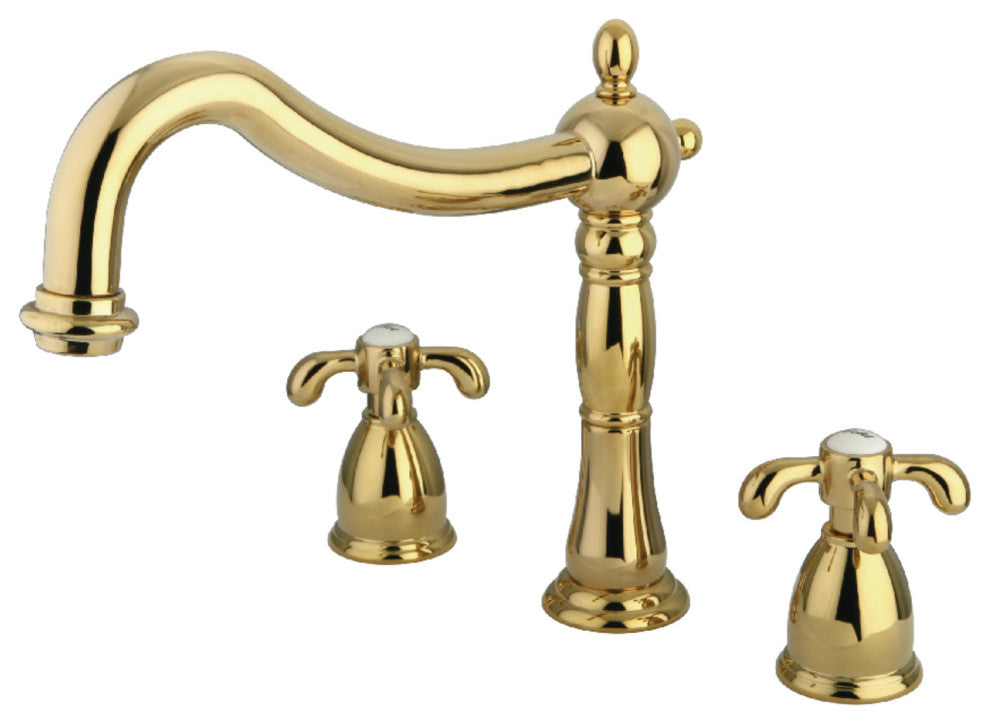 Kingston Brass Roman Tub Faucet, Polished Brass