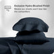 1800 Microfiber Sheet Set, Midnight Blue, Split King